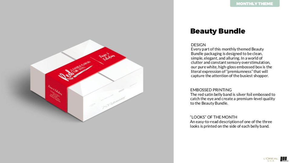 Beauty Bundle delivery box