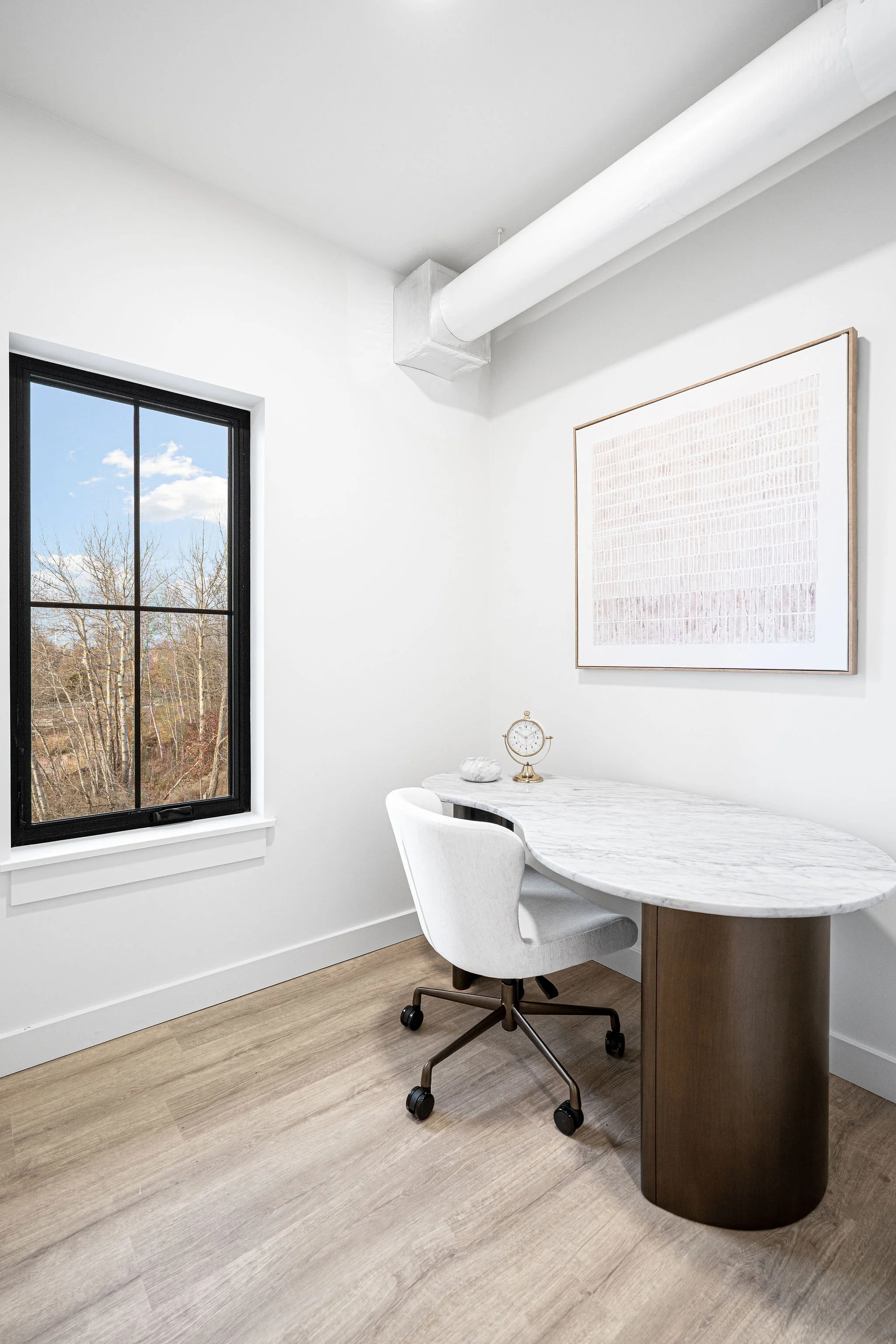 The Residences at North Harbor in Marquette Michigan on Lake Superior furnished model unit