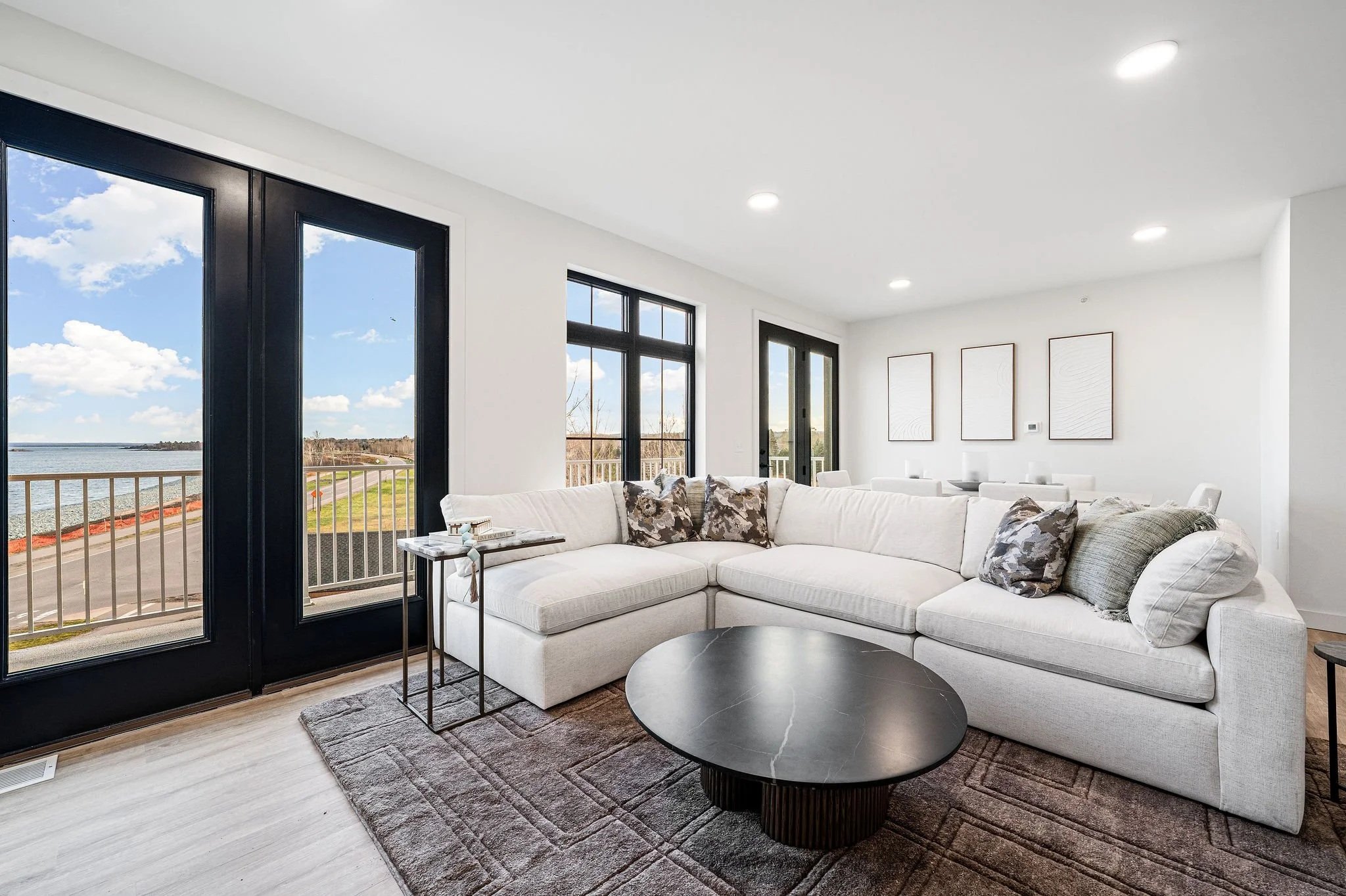 The Residences at North Harbor in Marquette Michigan on Lake Superior furnished model unit