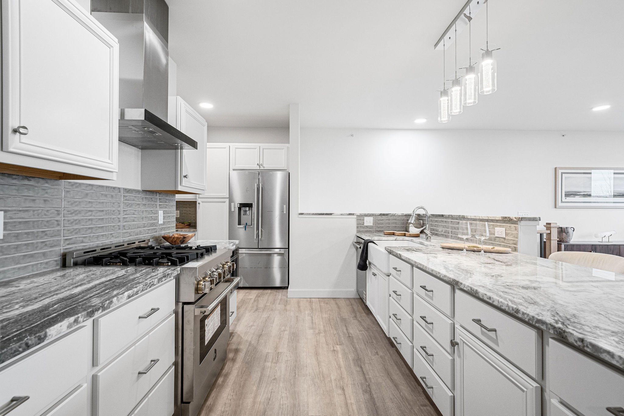 The Residences at North Harbor in Marquette Michigan on Lake Superior furnished model unit