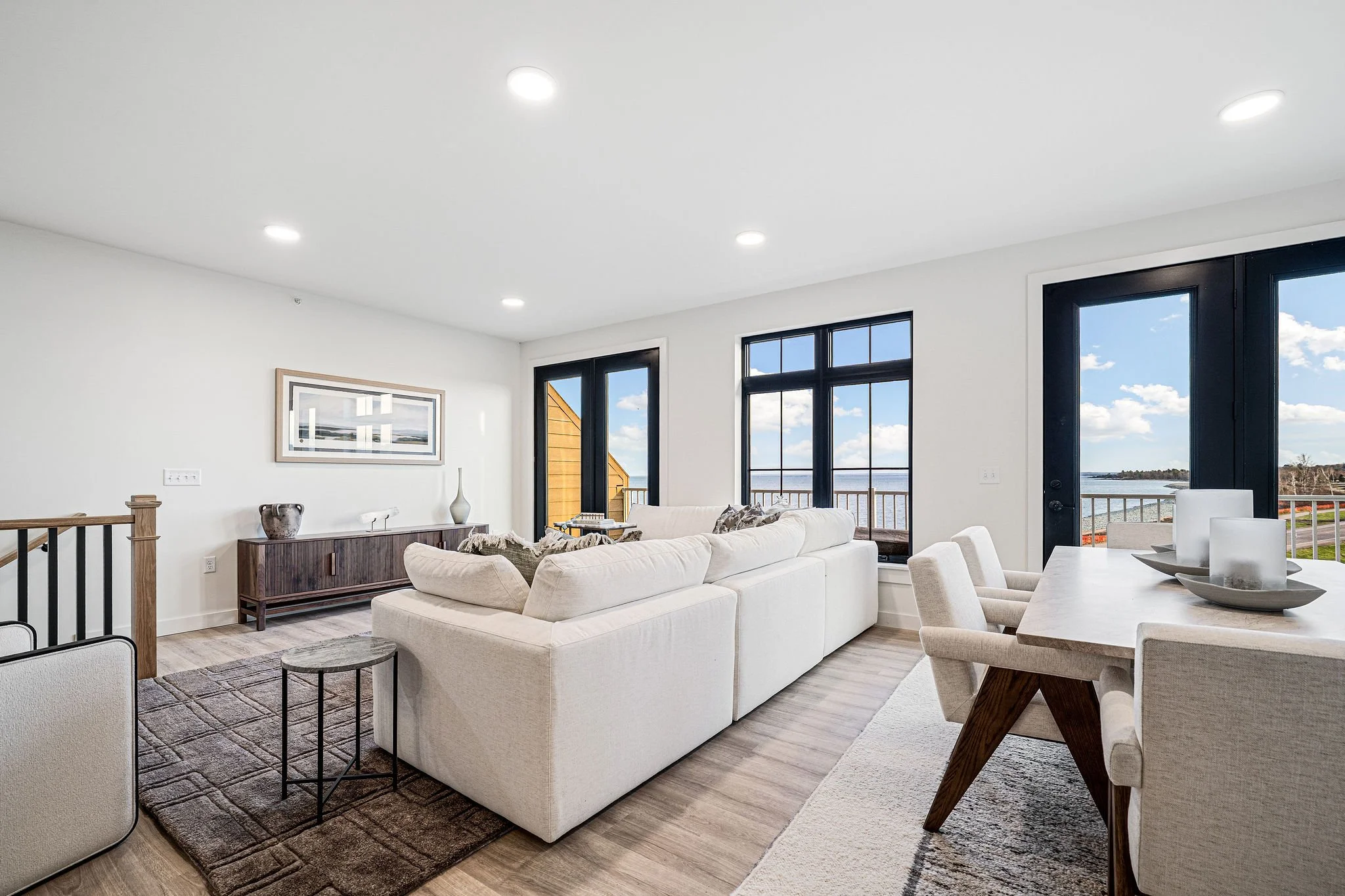 The Residences at North Harbor in Marquette Michigan on Lake Superior furnished model unit