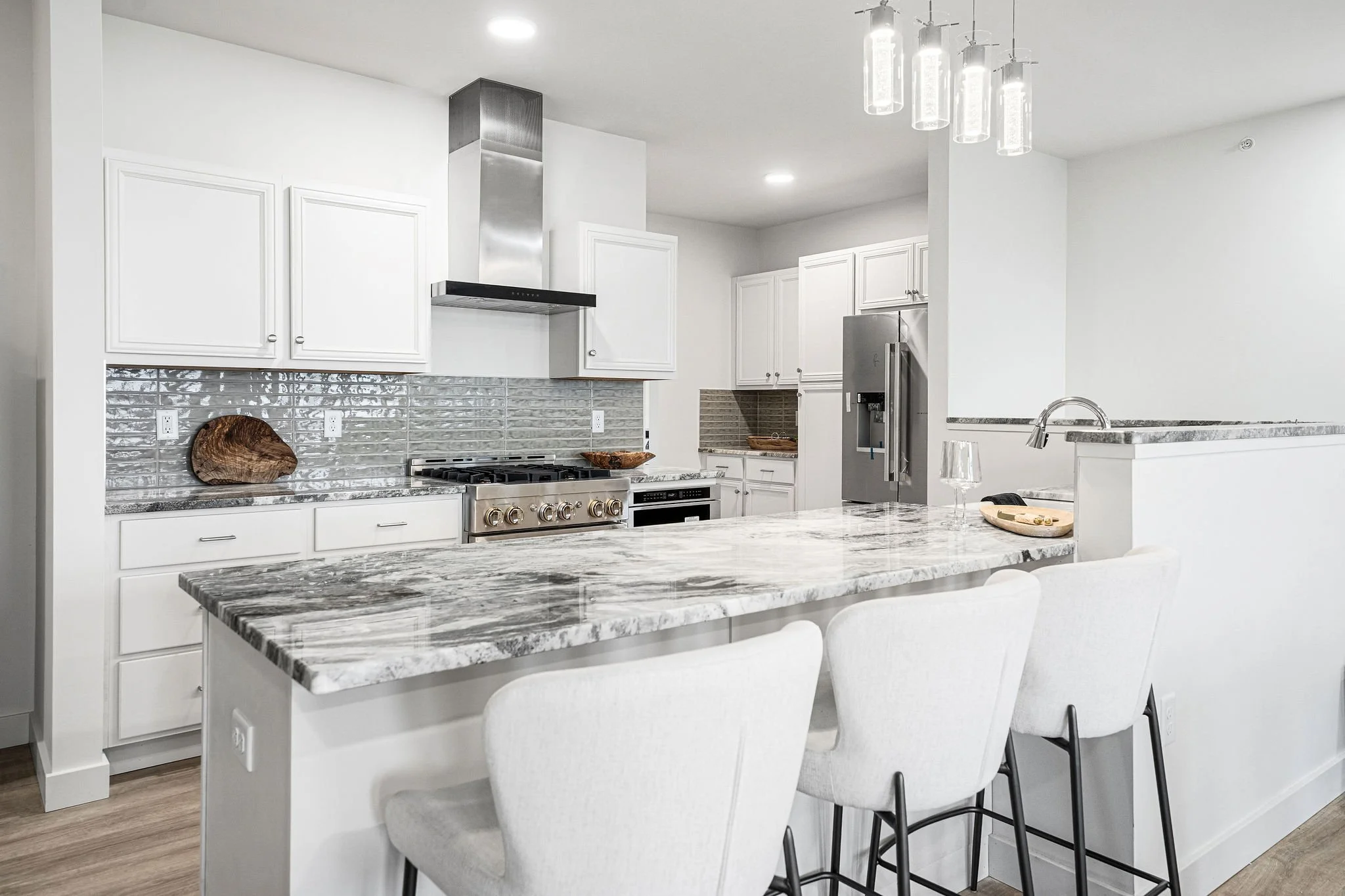 The Residences at North Harbor in Marquette Michigan on Lake Superior furnished model unit