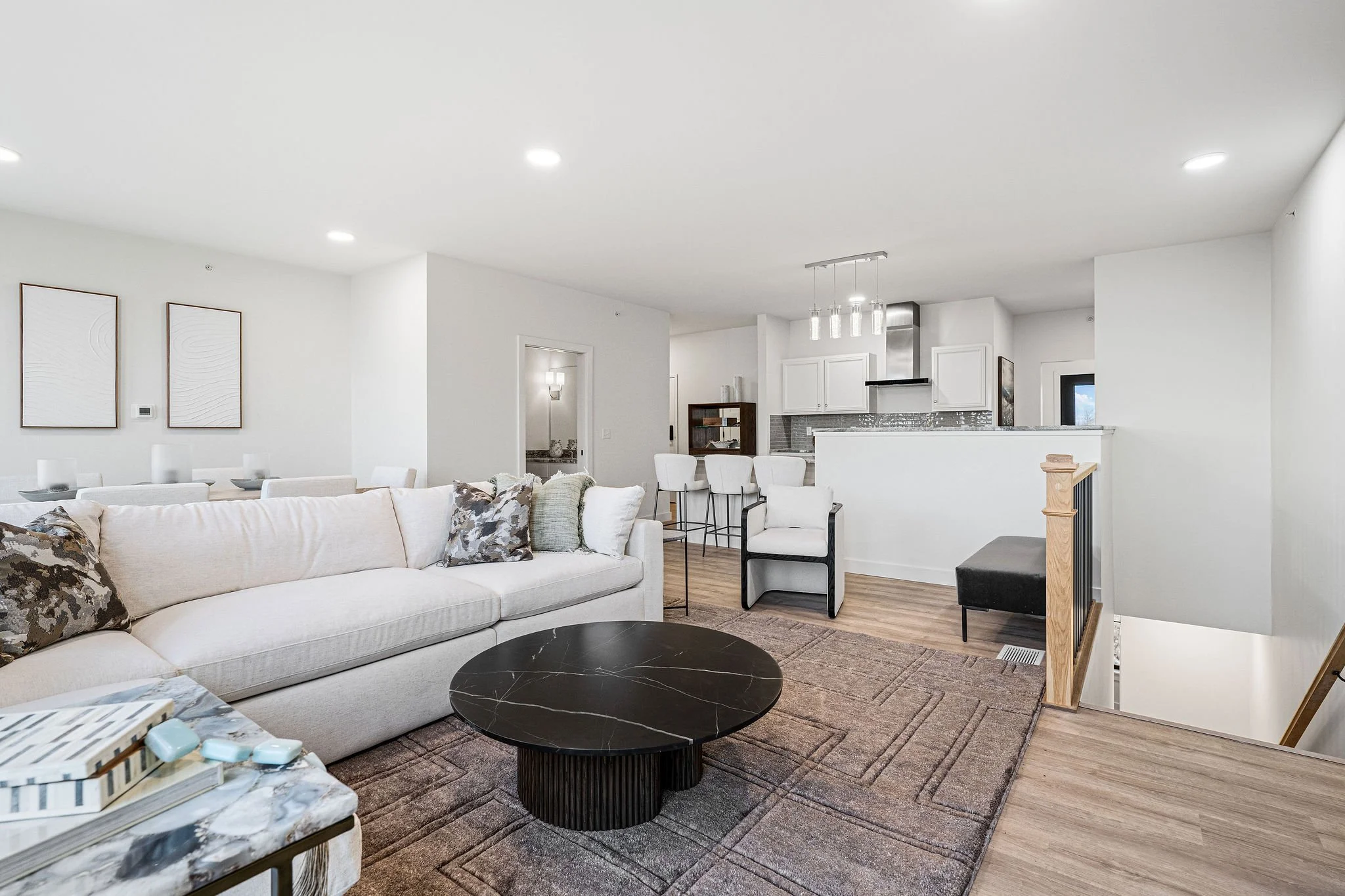 The Residences at North Harbor in Marquette Michigan on Lake Superior furnished model unit