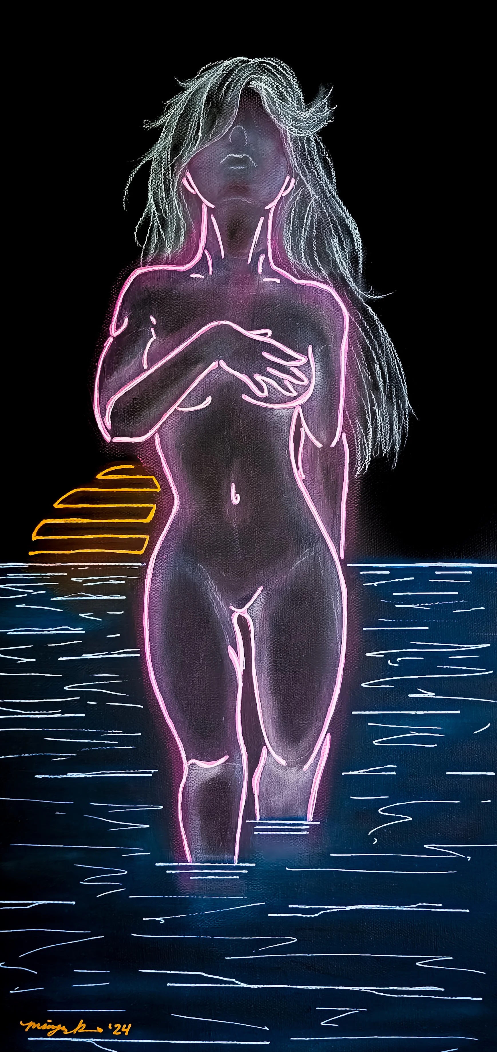 Miami Nights - Neon Nights Series 2024 / Sold