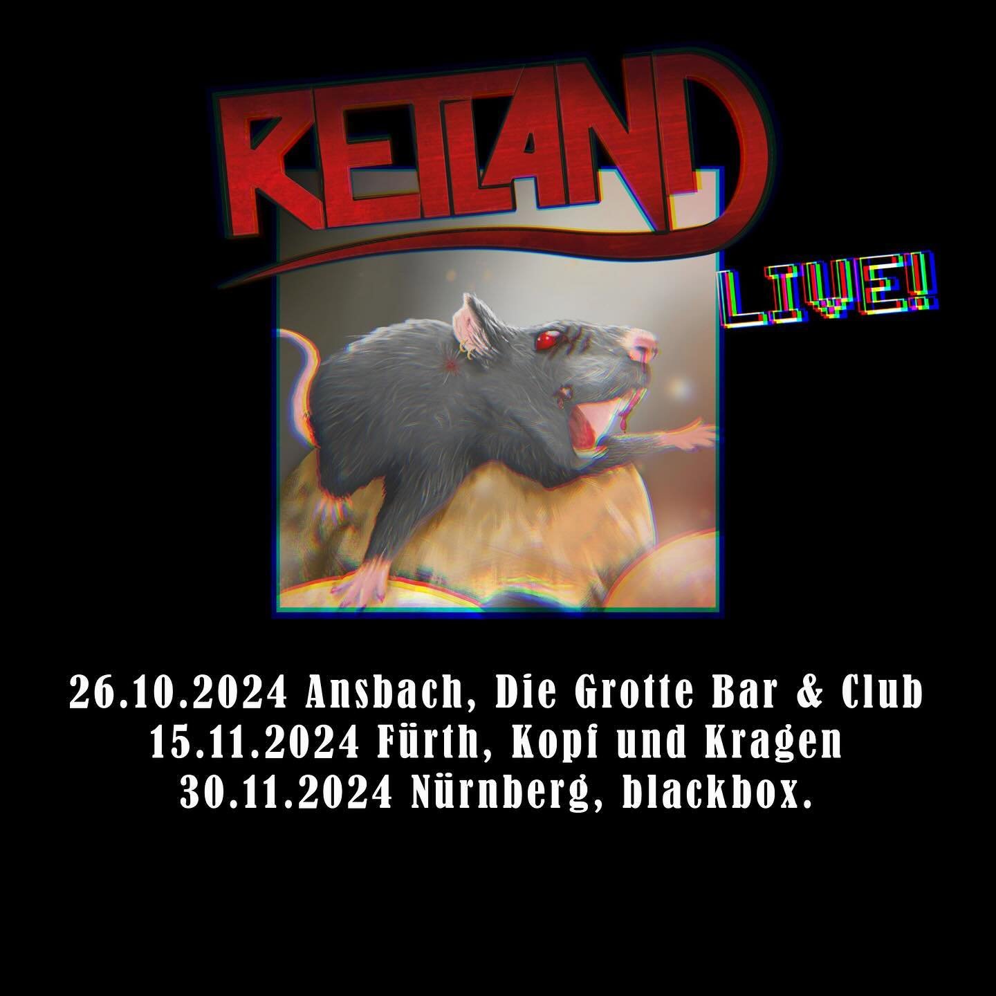 Watch out &hellip; We&lsquo;re comin&lsquo; to get you!! 🤘🏻🔥🔥
#livemusic #iloveitloud #rocknroll #oldschool #hardnheavy