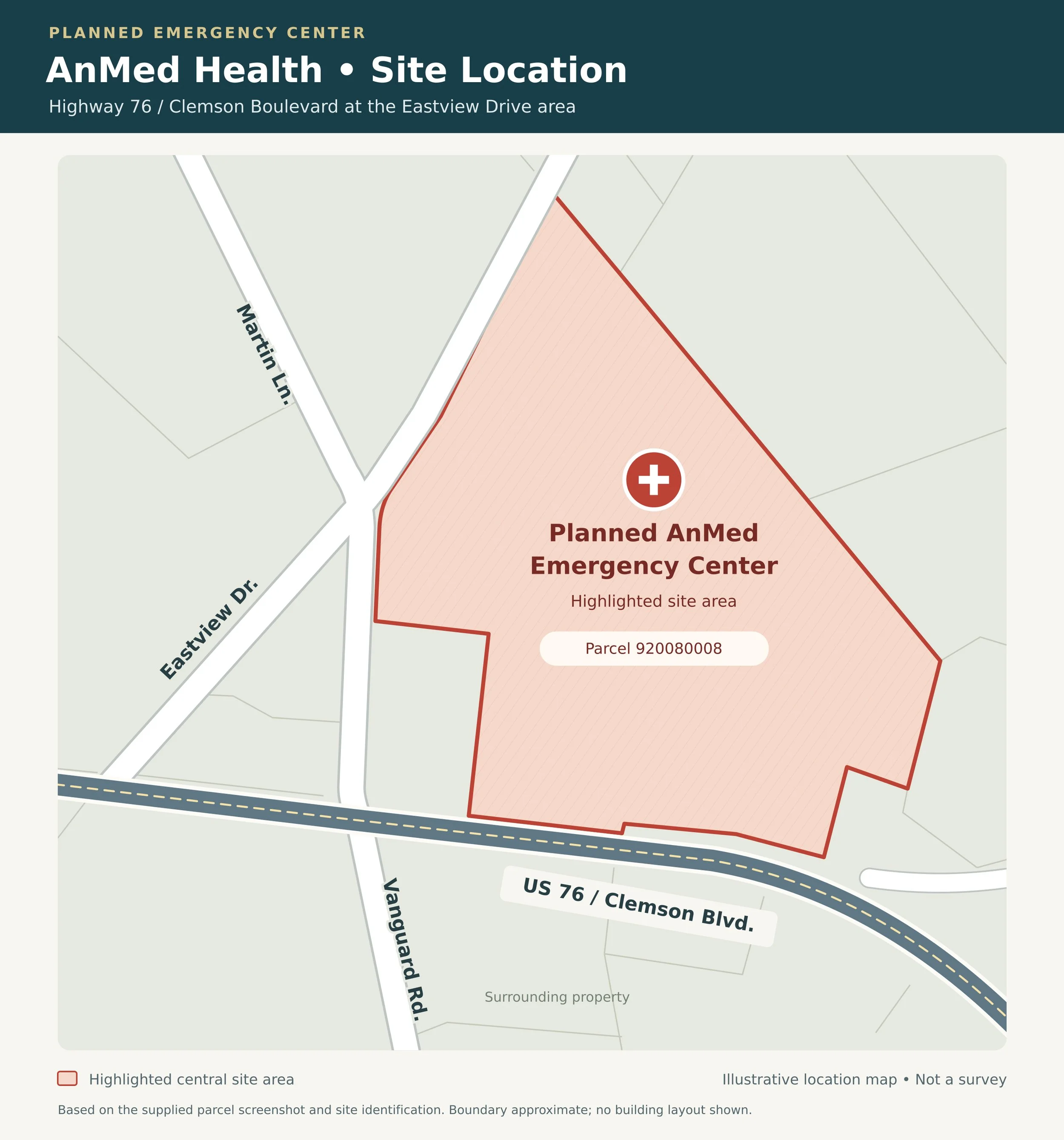 AnMed Plans New 44-Acre Facility at I-85 Exit 19