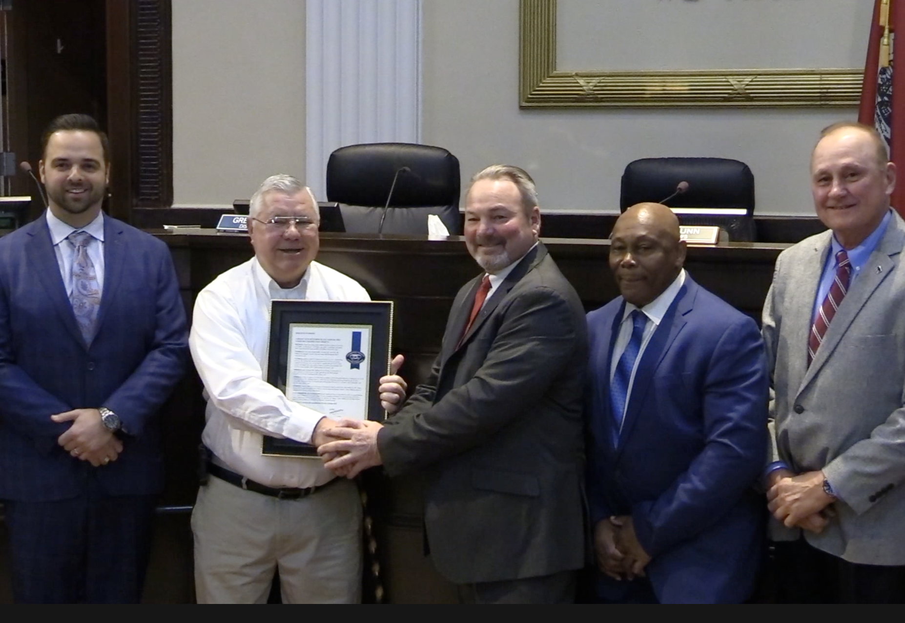Council Lauds Local Aviation Legend with Unusual Resolution 