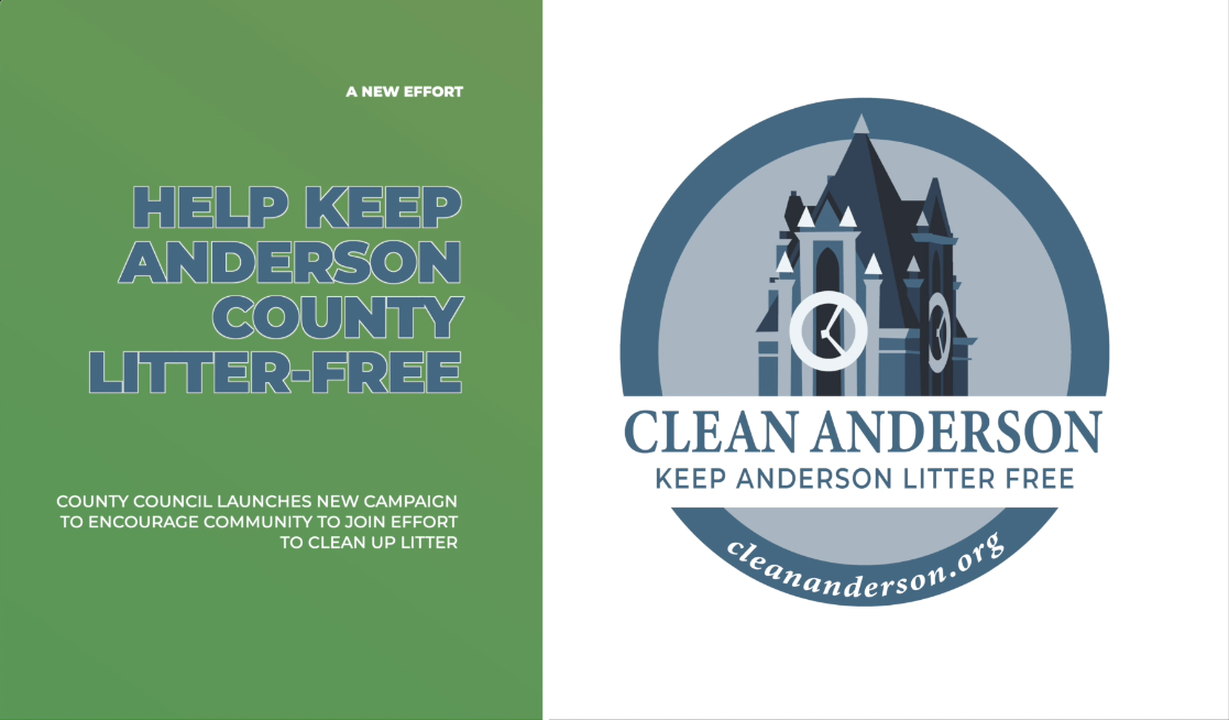 County Launches "Clean Anderson" Campaign to Fight Litter