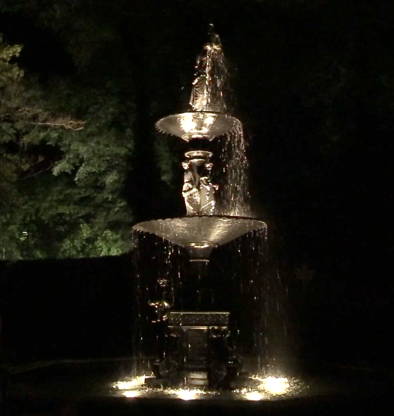 Historic Fountain Shines Again on Anderson County Museum Grounds