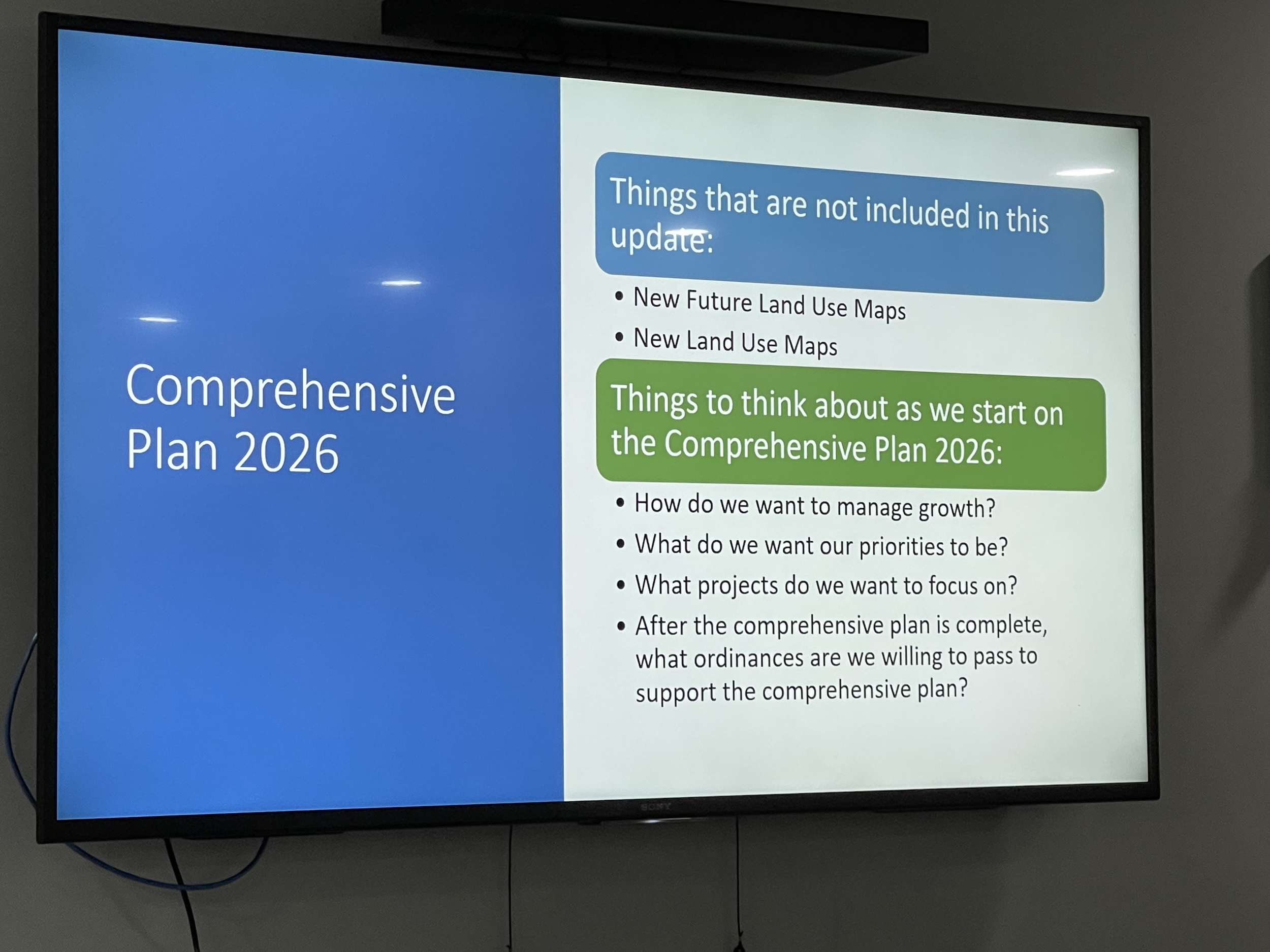 County Kicks Off Comprehensive Plan Update in Homeland Park