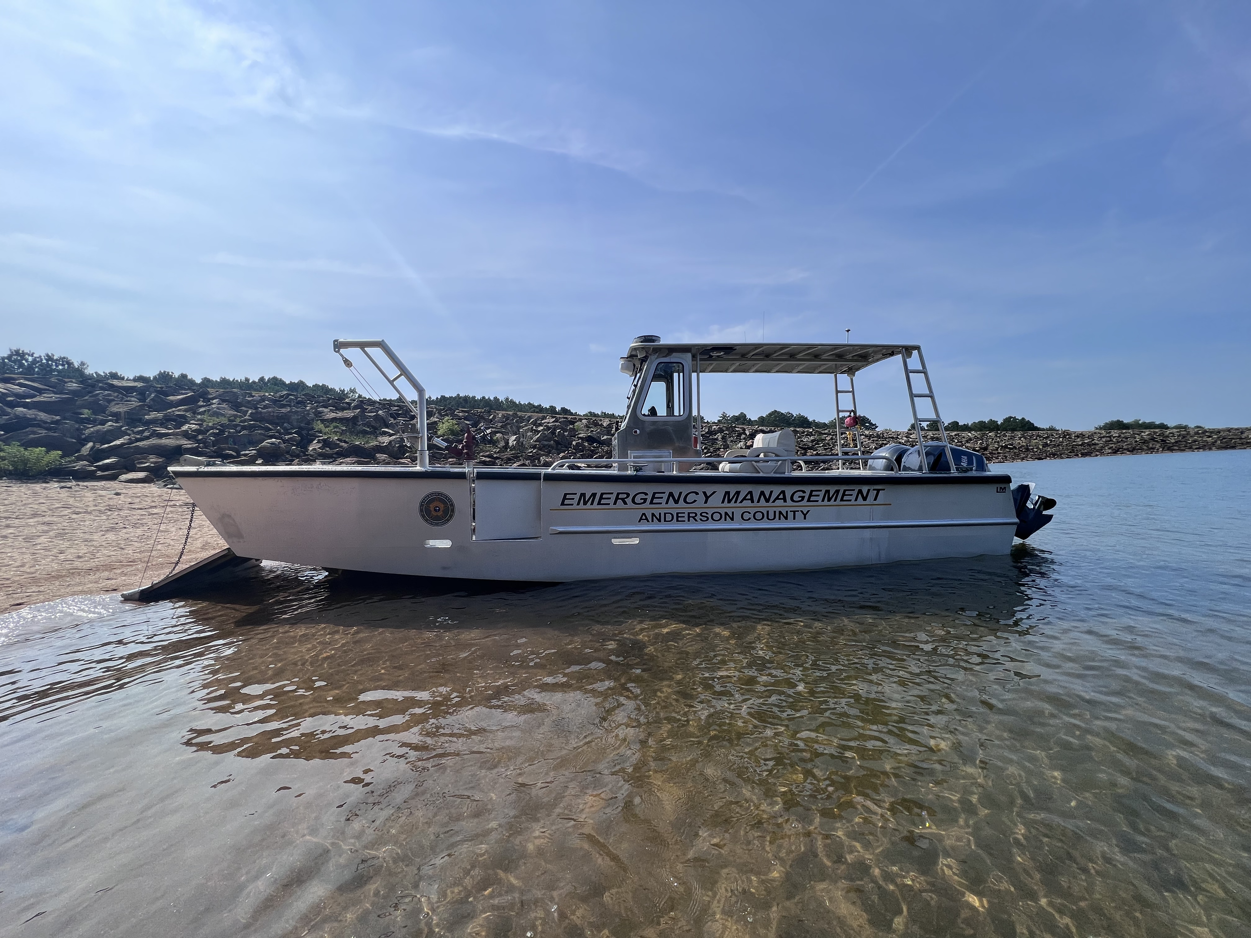 County Gets New Custom Emergency Response Boat