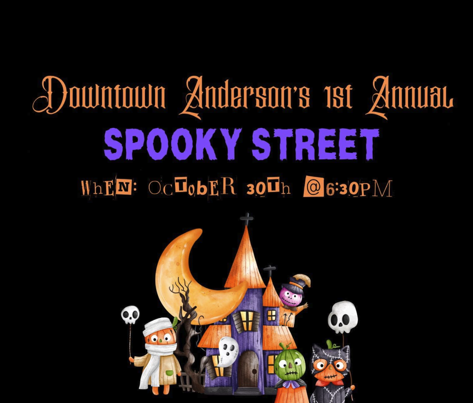 Inaugural “Spooky Street” Fills Downtown Anderson