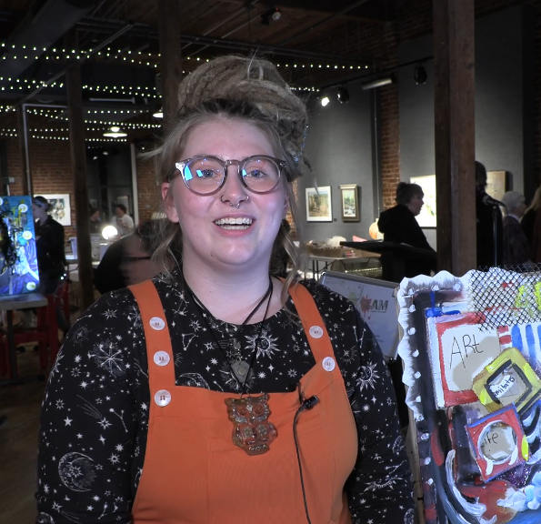 Emily Moss Wins Third Annual Art Slam