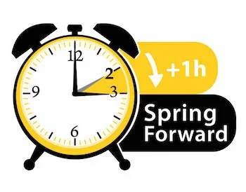 Don't Forget to Spring Ahead Sunday 