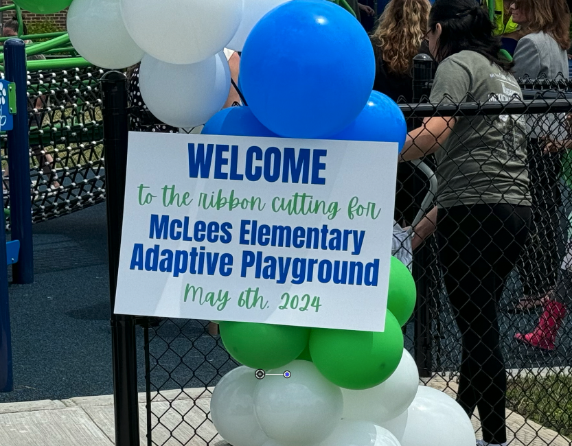 McLees Opens Adaptive Playground for Special Needs Students