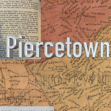 Piercetown a History of Families of Note