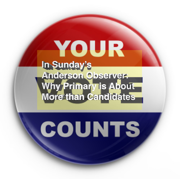 Coming Sunday: June 1 Primary Beyond Candidates