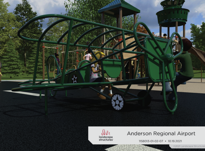 S.C. Completes Funding for Anderson Airport Playground