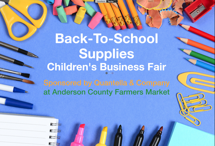Back-to-School Event Draws Crowd to Farmers Market