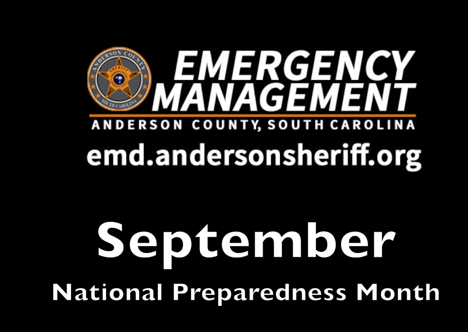 Anderson County Ready for Emergency Preparedness Month