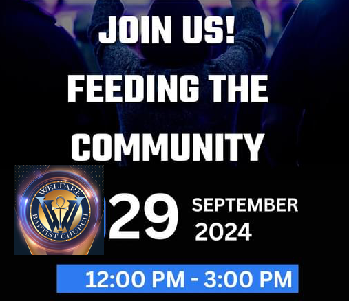 Welfare Baptist Offers Free Community Lunch Sunday