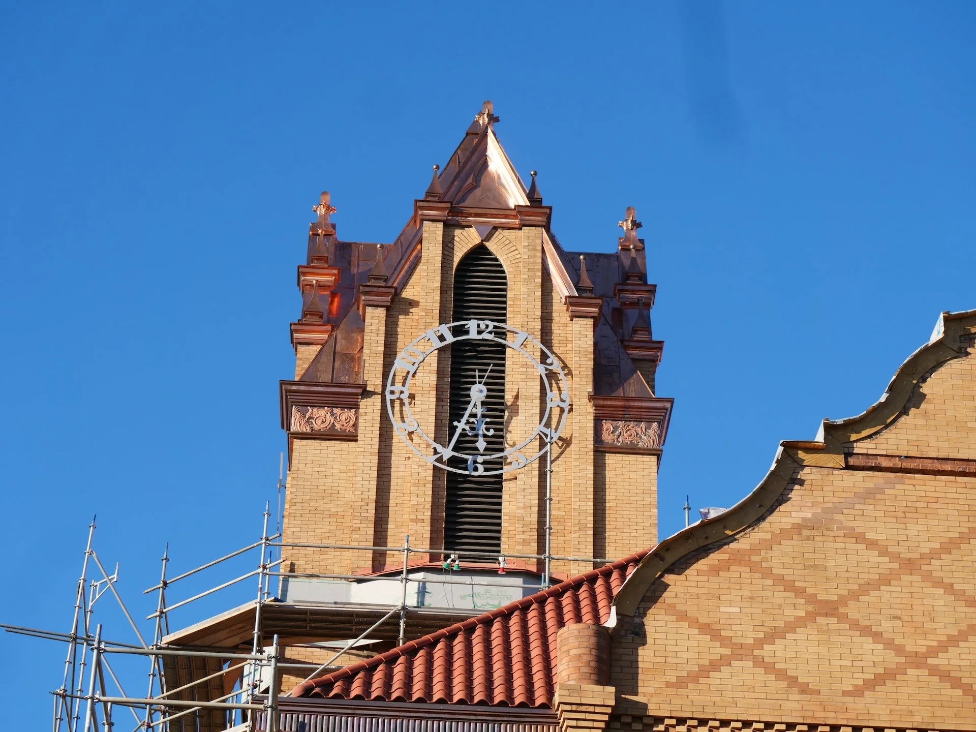 Removal of Scaffolding, Courthouse Road Reopening Set for Next Week