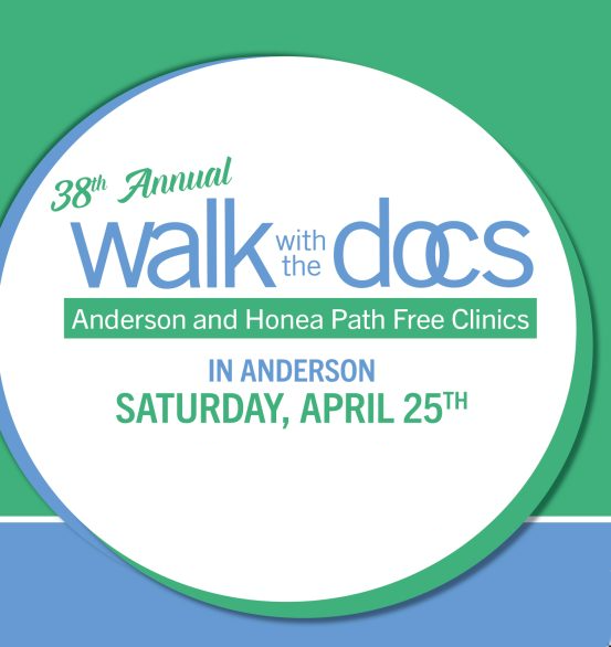 38th Annual Free Clinic’s Walk With the Docs Saturday