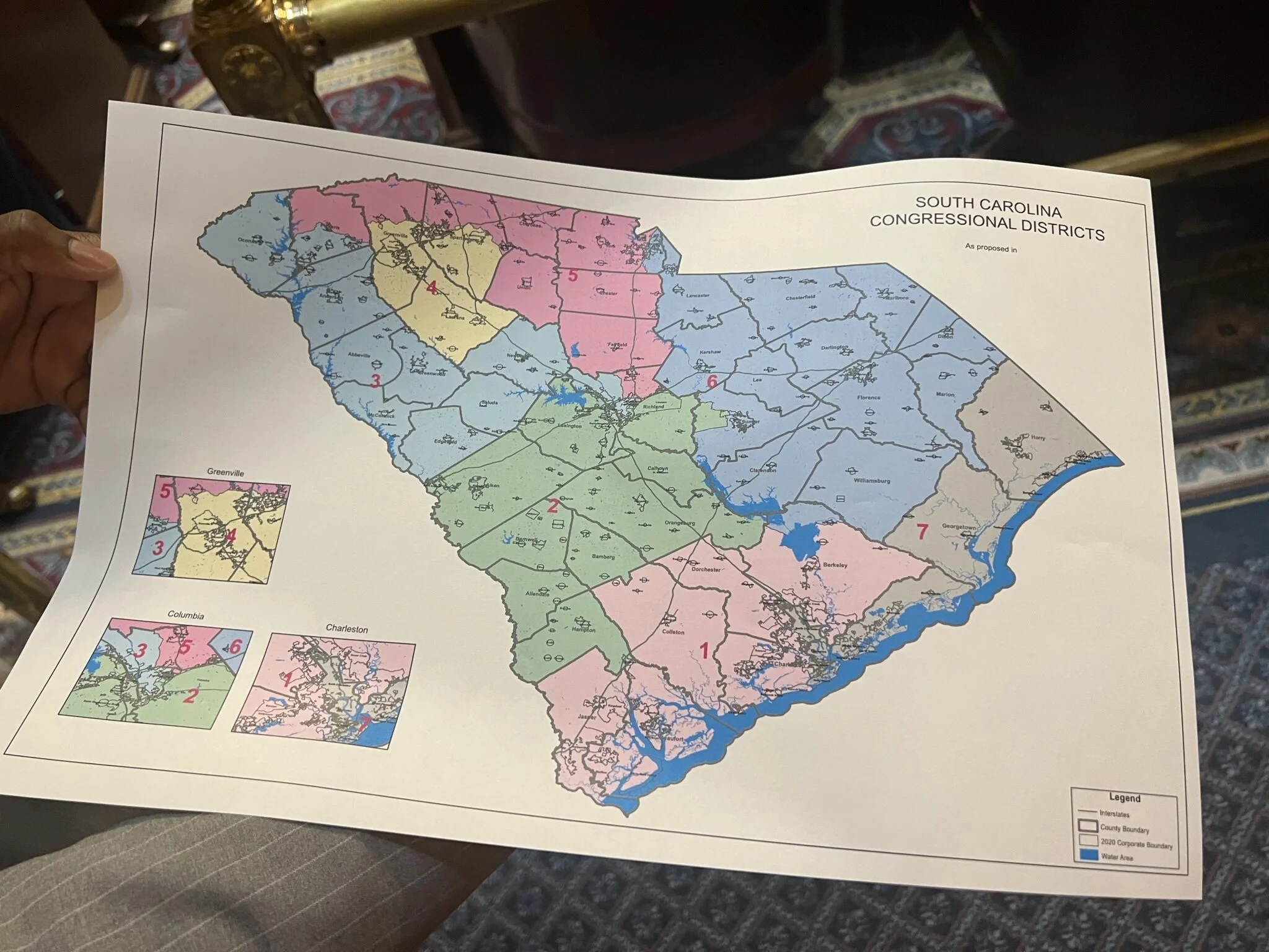 GOP Leader: White House Map Redrawing S.C. Districts Could Backfire