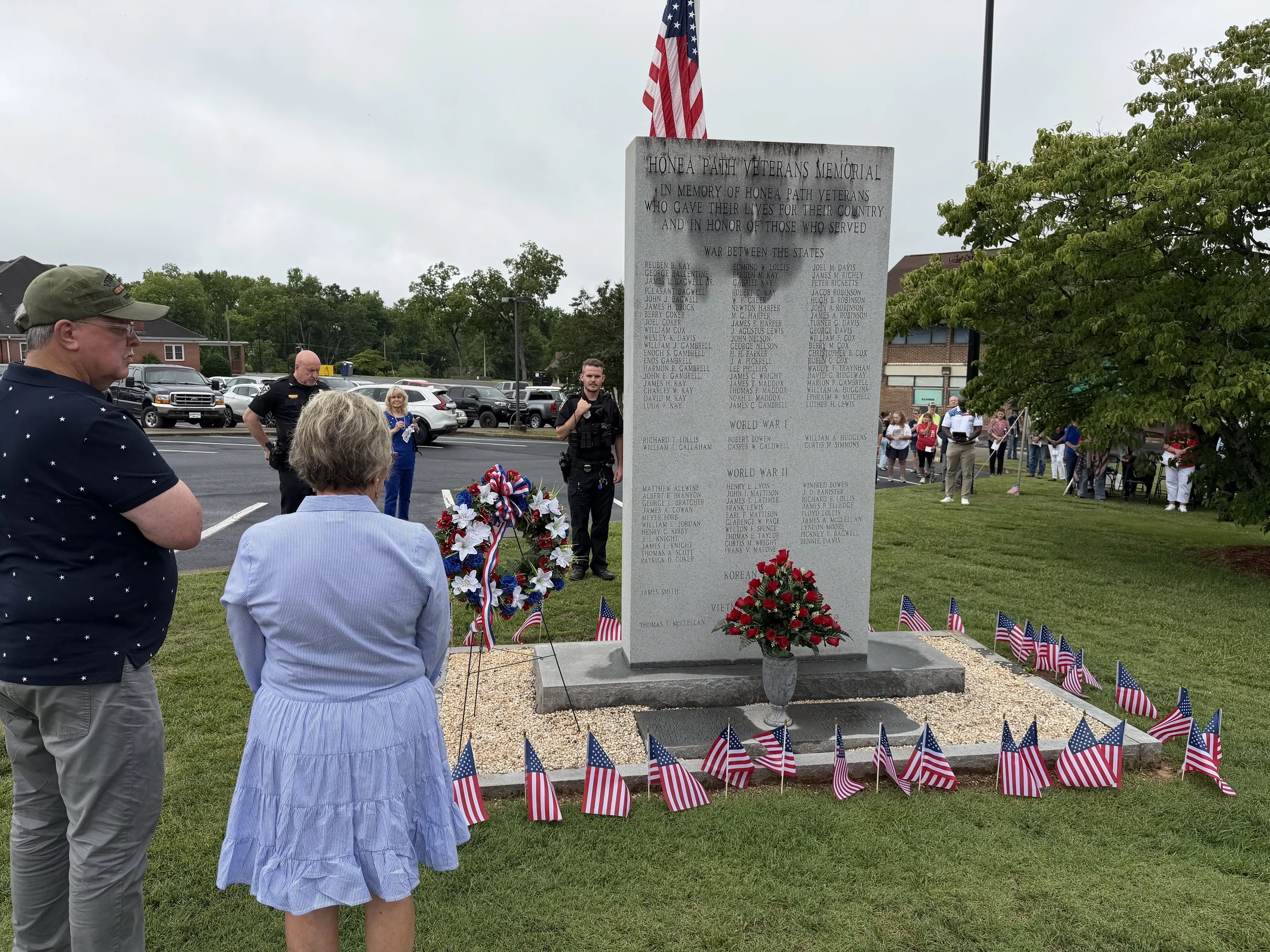 Honea Path Remembers Those Who Died in Service at Memorial Day Event
