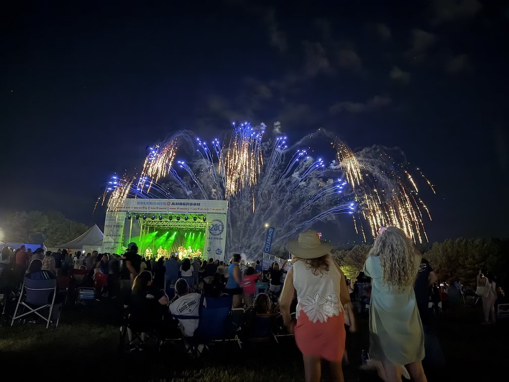 Bicentennial Drone Show Highlight of Celebrate Anderson