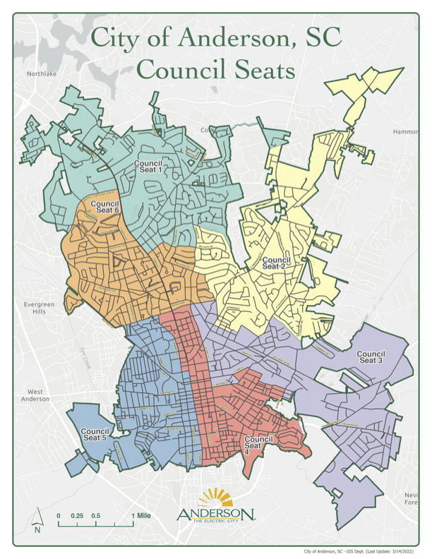 City Council Gives Initial Ok to New Voting Map — The Anderson Observer