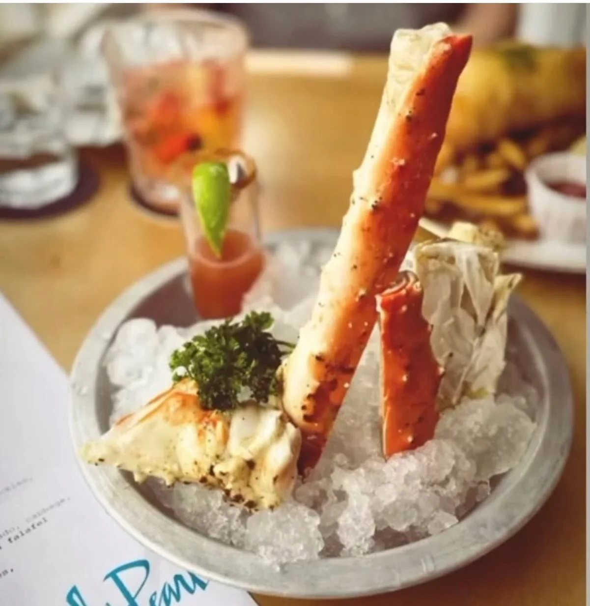 We couldn&rsquo;t hit our 10th without going back.. 

KING 👑 CRAB 🦀 is BACK.

And yes&hellip; every order comes with a Caesar luge. 🍅🥂

This season is about celebrating 10 years of fires, feasts, and all of you.

Season Opener May 8

🎉 🔥 🍔 🍤 