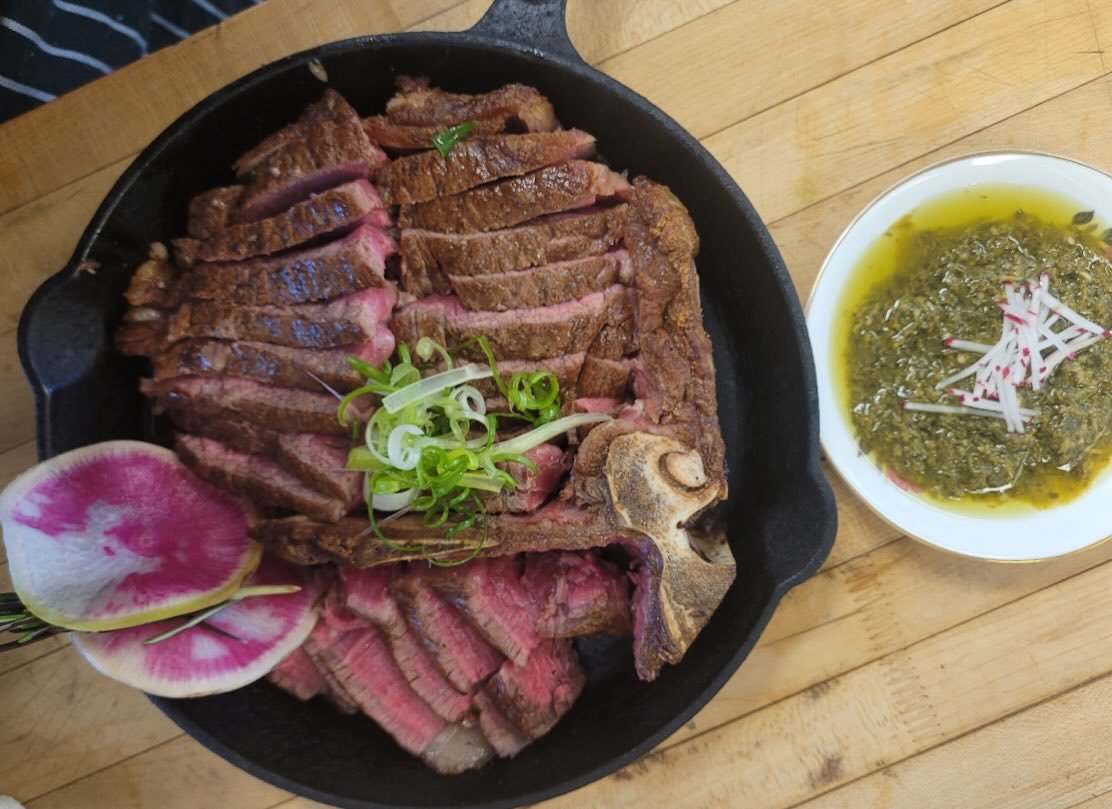 Steaks with chimichurri
Not ONLY seafood 🦞