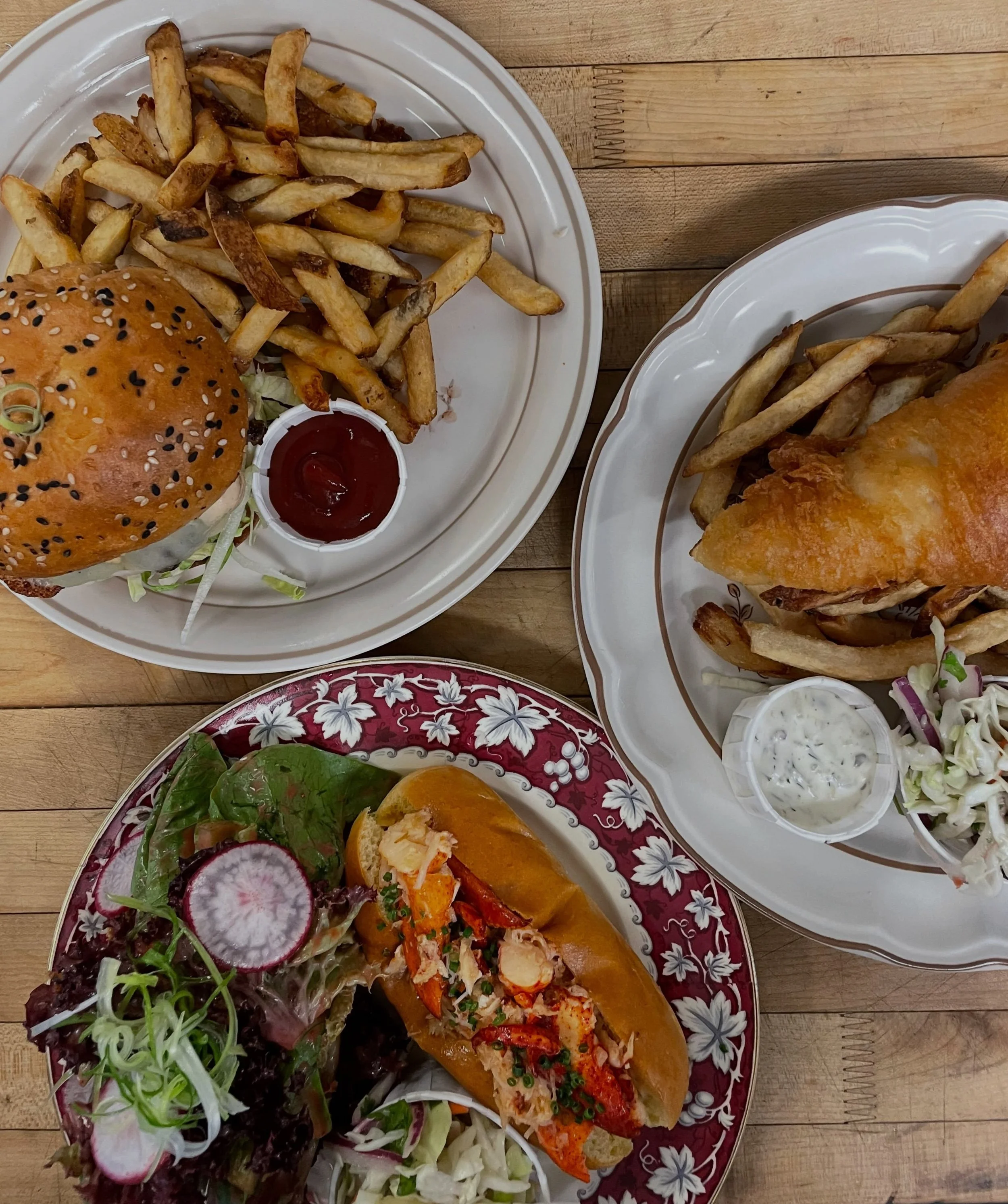 Now Open for lunch
