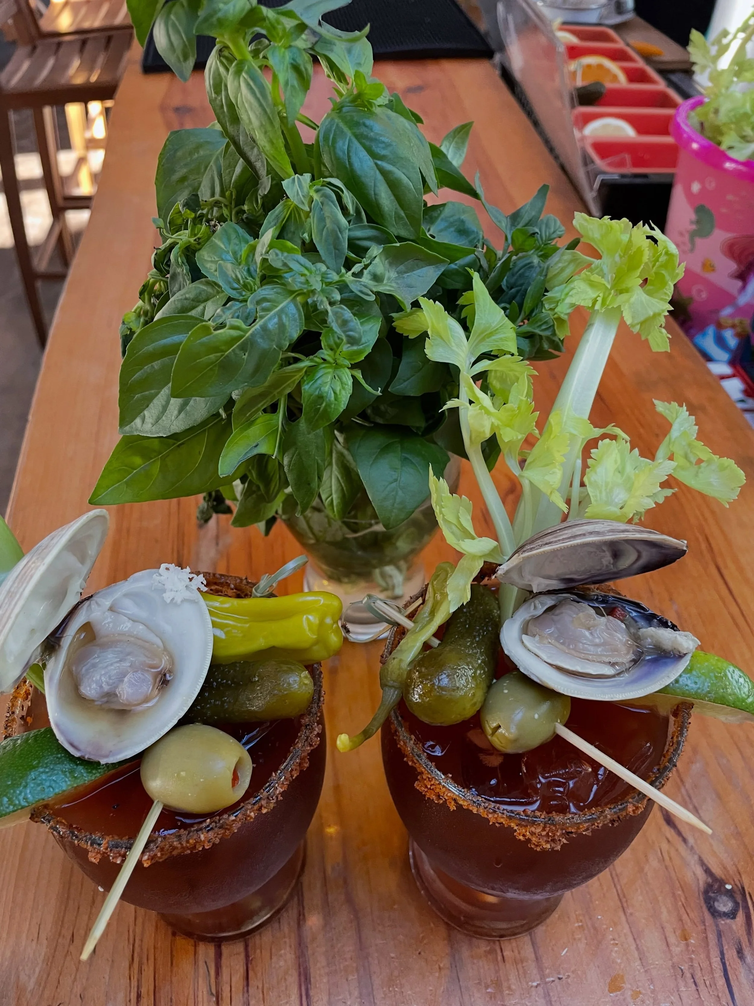 Dress up.
Our Caesars are glam