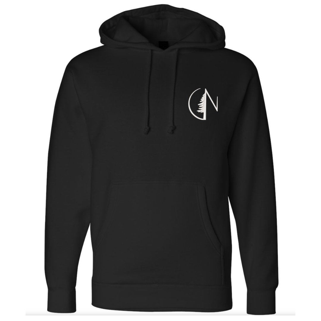 Cedars Nutrition Pocket Logo Embroidered Sweatshirt (Black / White)