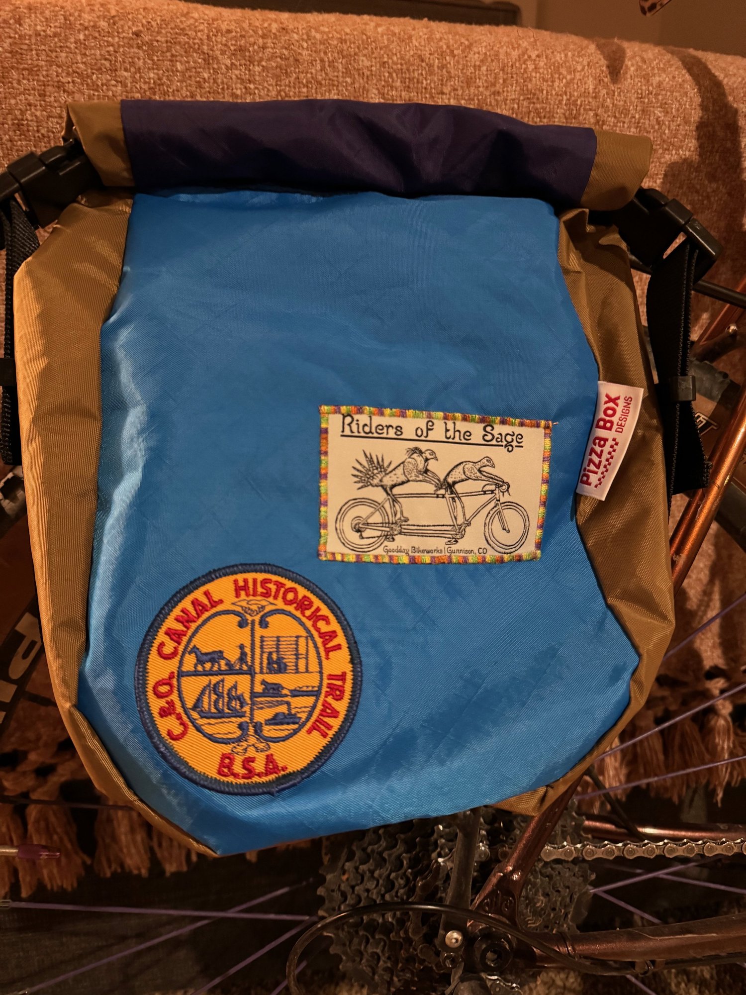 Two6er Mini Pannier — Pizza Box Designs Bike Bags