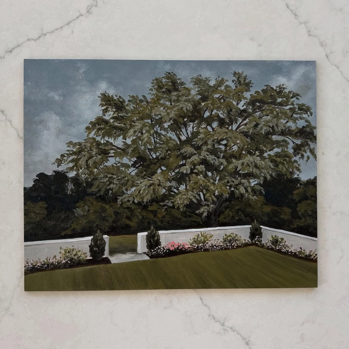 Wrapped up a 4 piece commission last week. Such an honor to paint your special places ✨

1/4