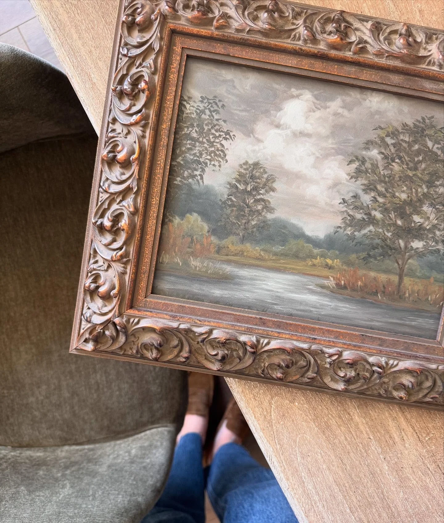It&rsquo;s giving fall.

#falllandscape #landscapepainting #christianart