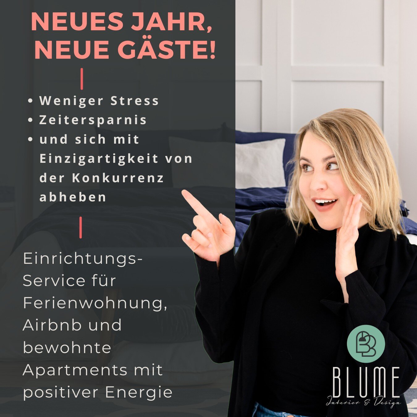 🔥🛋️ Ferienwohnung upgraden &amp; G&auml;ste begeistern!

Ich verstehe, dass es frustrierend sein kann, wenn potenzielle G&auml;ste nicht von deinem Angebot &uuml;berzeugt sind. Ein professionelles Interior Design, ansprechende Gestaltung und eine d