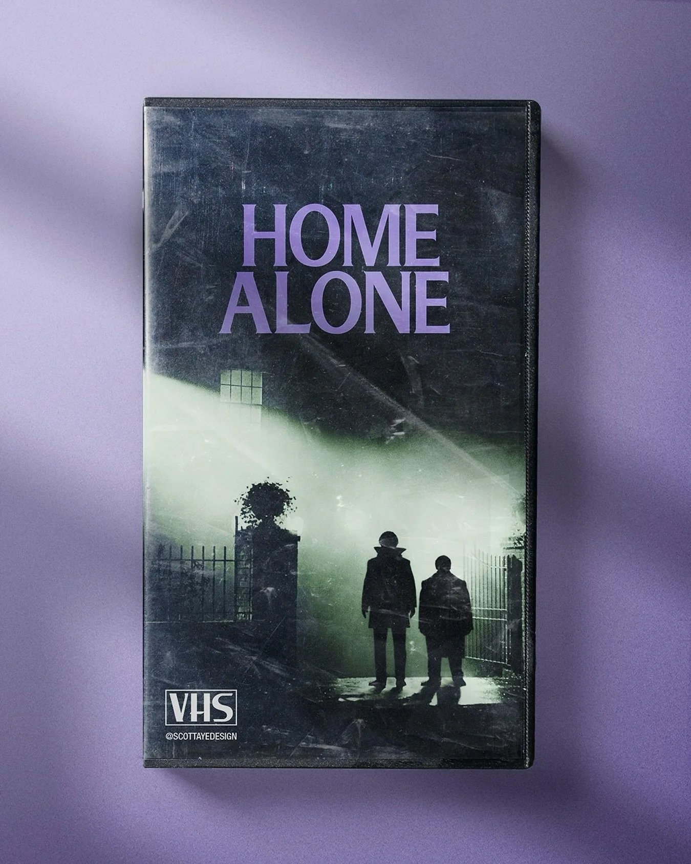 Who else is watching this Halloween classic today? 😂🎃🎄#scottayedesignedthat #theexorcist #homealone #harryandmarv #halloween