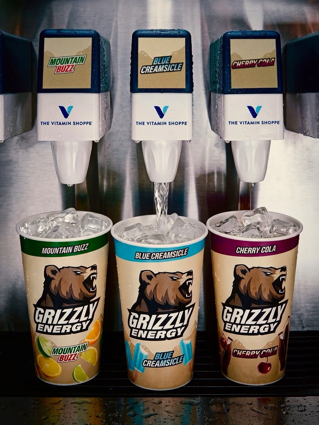 The wait is over! New flavor drops from @grizzlysupplements available exclusively at @vitaminshoppe 🐻⚡️#scottayedesignedthat #avaloncreative