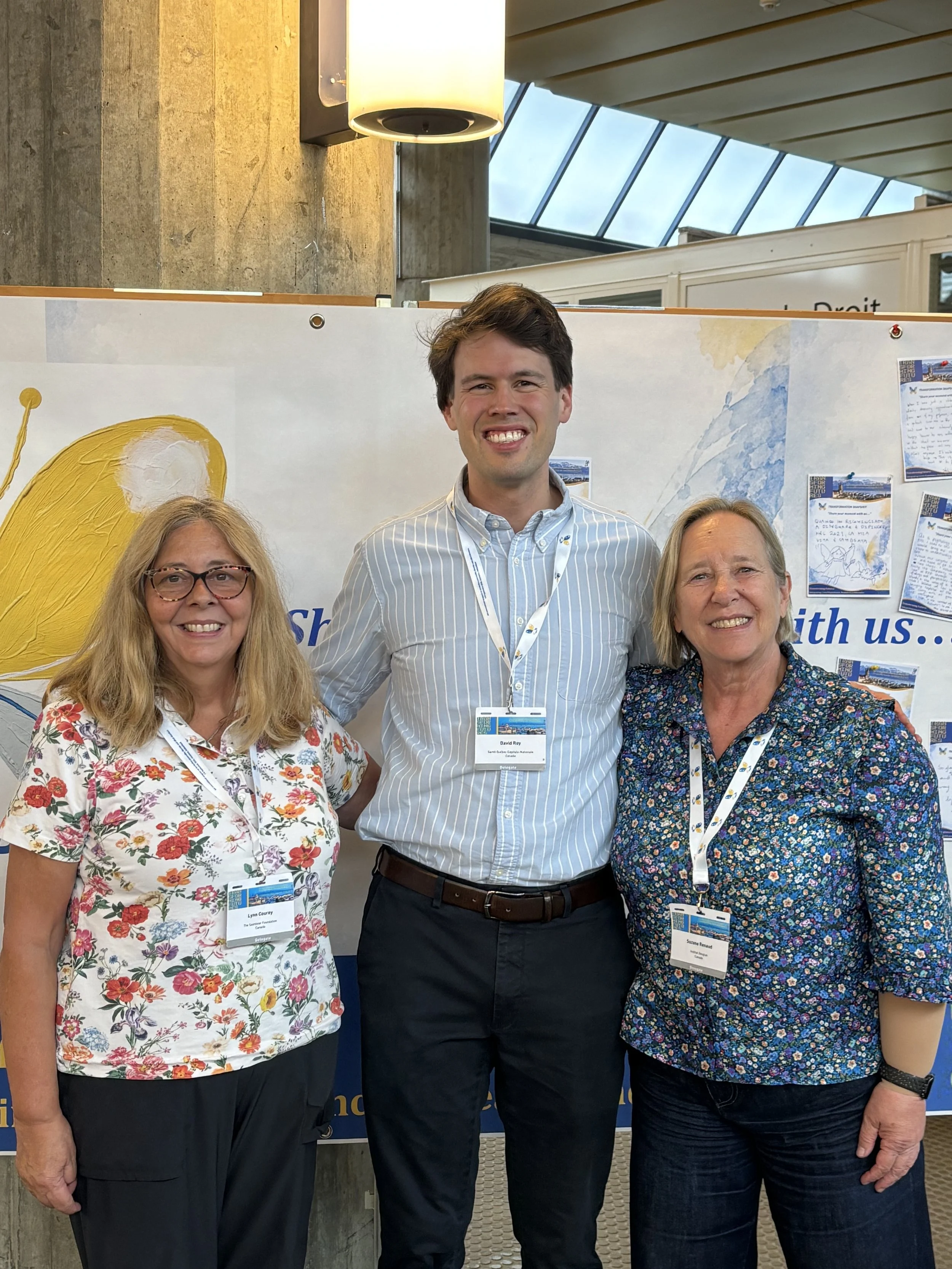 l’AQSRTP était à Lausanne pour le congrès de l’ESSPD / Félicitations à Lynn Courey !