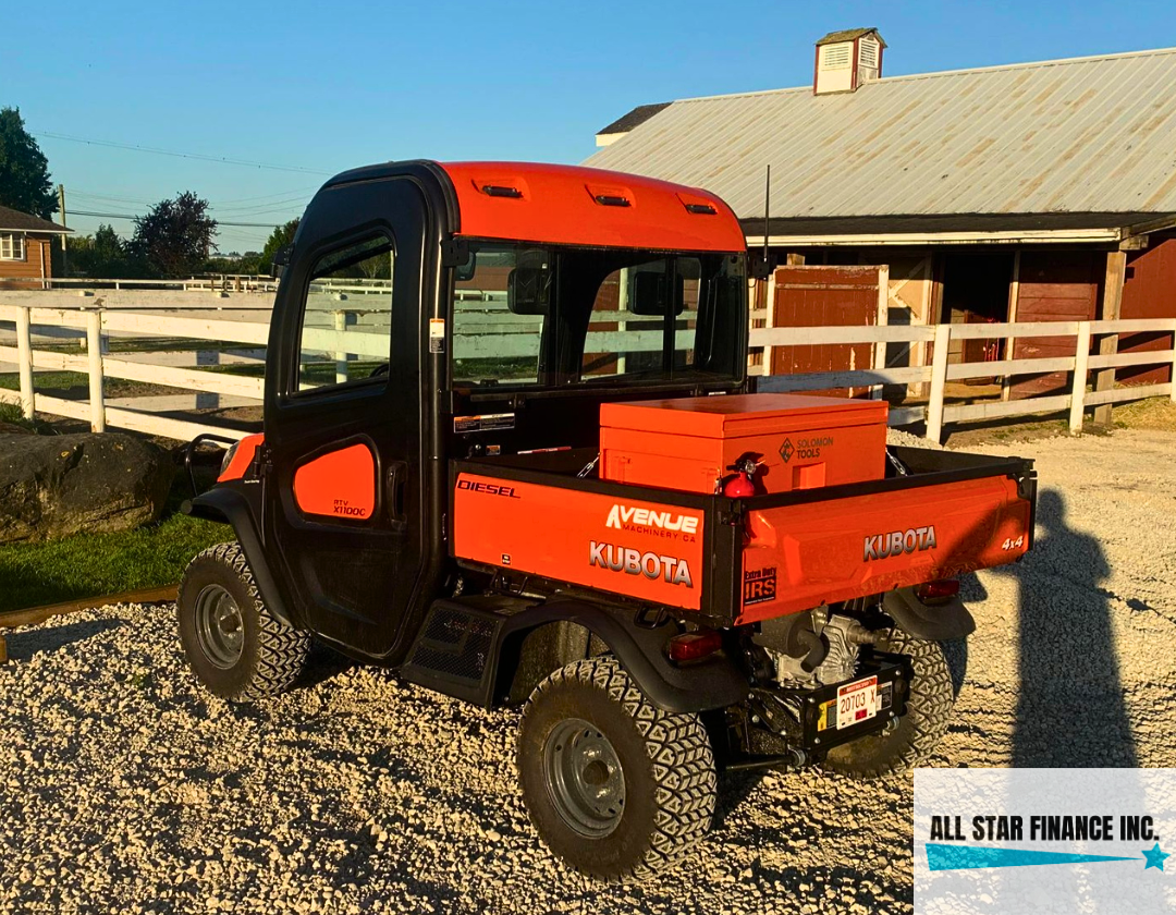 2019 Kubota rear driver side
