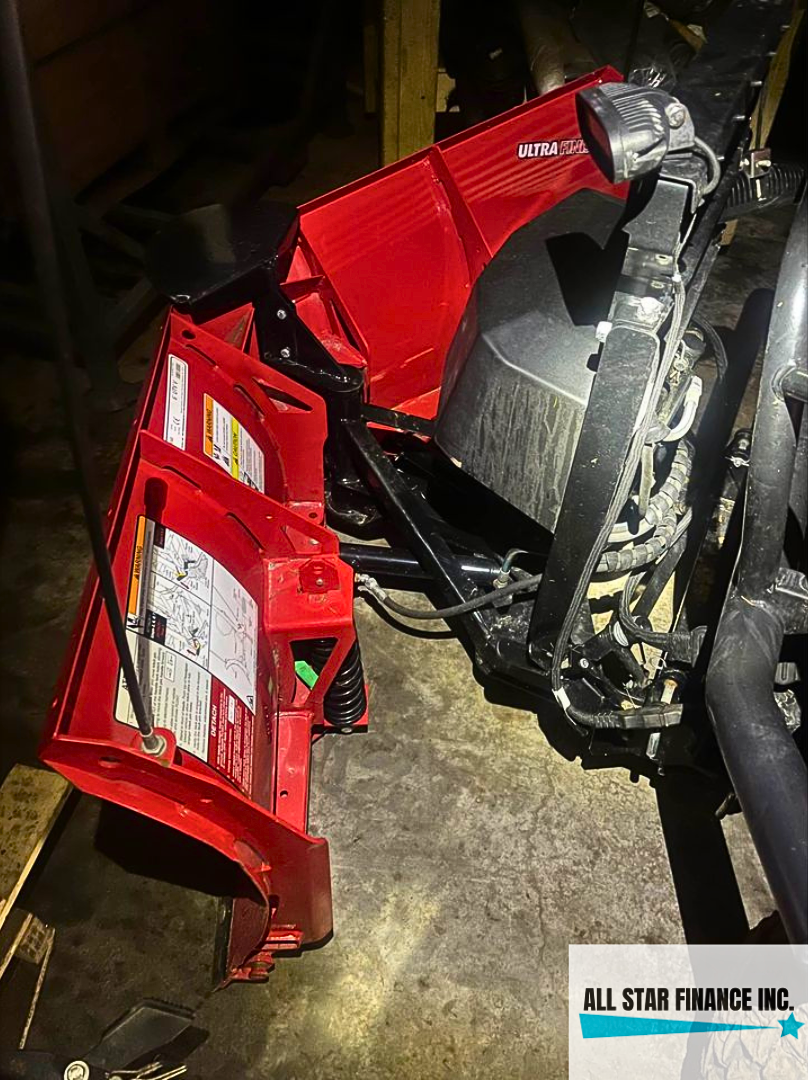 2019 Kubota V plow second angle