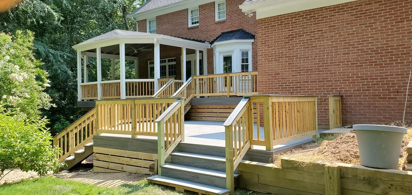 Multi Level Composite Deck, Charlotte, NC