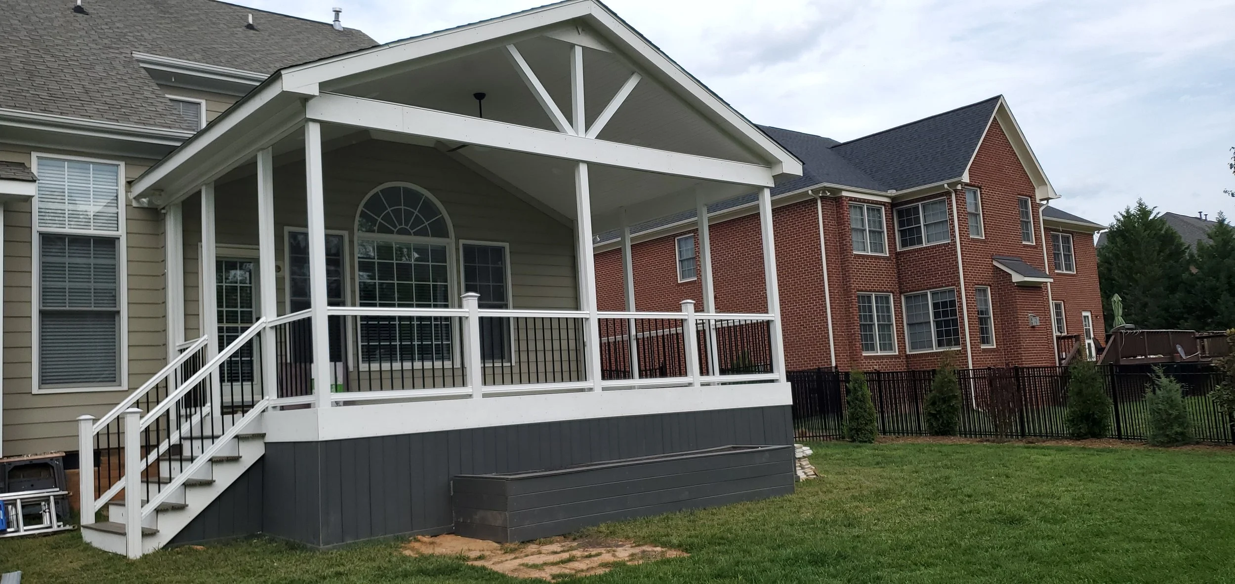 Covered porch Monroe NC