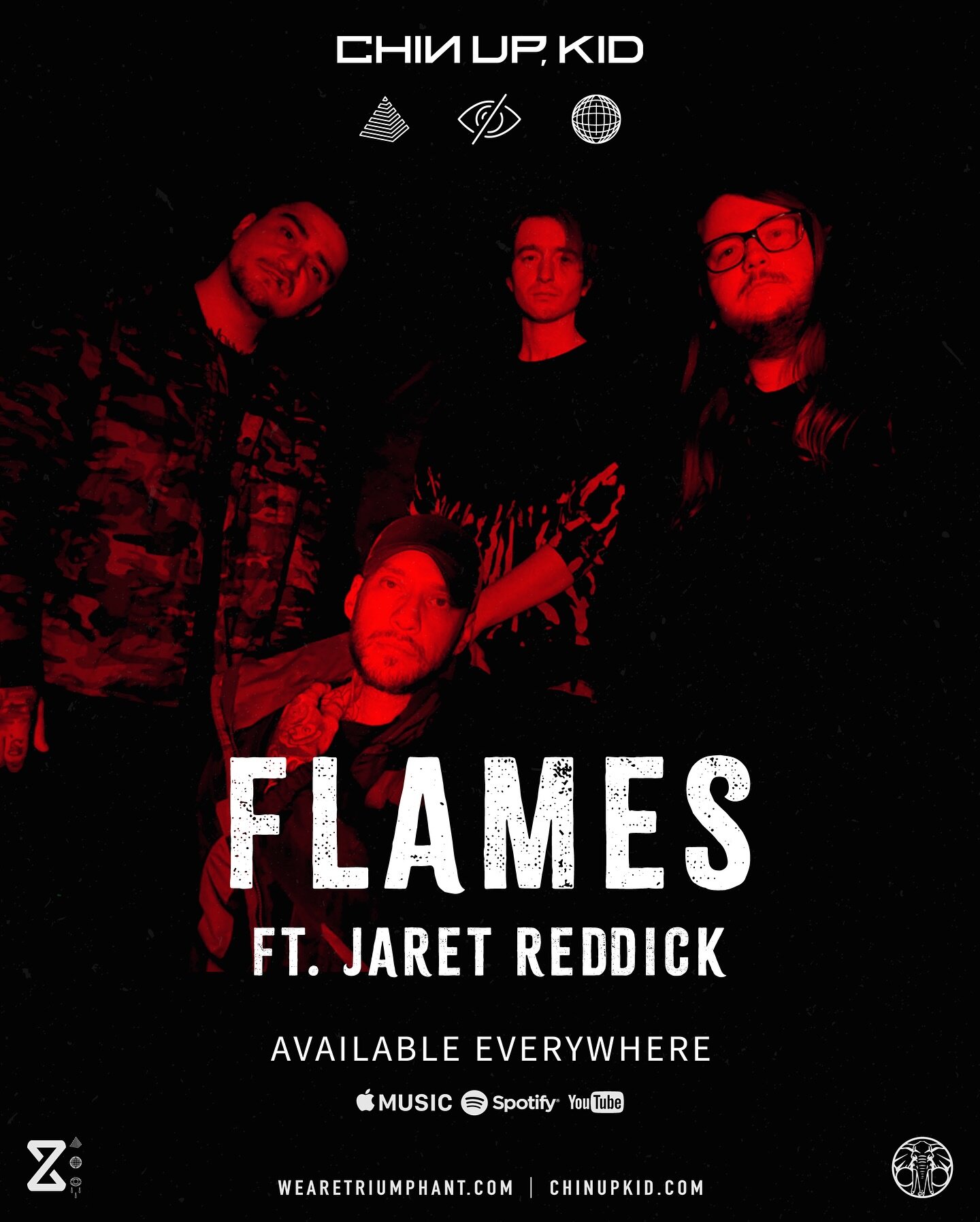 The final single of &lsquo;Blackheart Social&rsquo; is here😈 Stream &lsquo;Flames&rsquo; everywhere today🔥🙌🏼 Massive thanks to @jaret2113 for stepping out of his comfort zone to give us some evil vibes😈🙌🏼