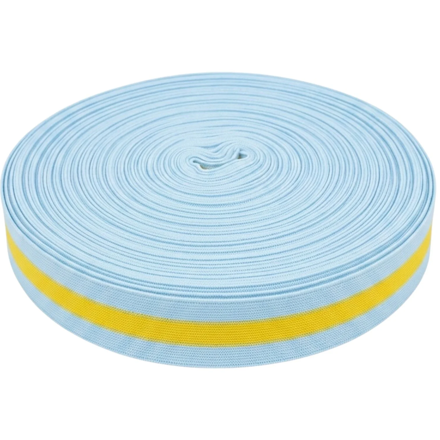 SPORTS Trim – Light Blue & Yellow – 1 1/4” Wide