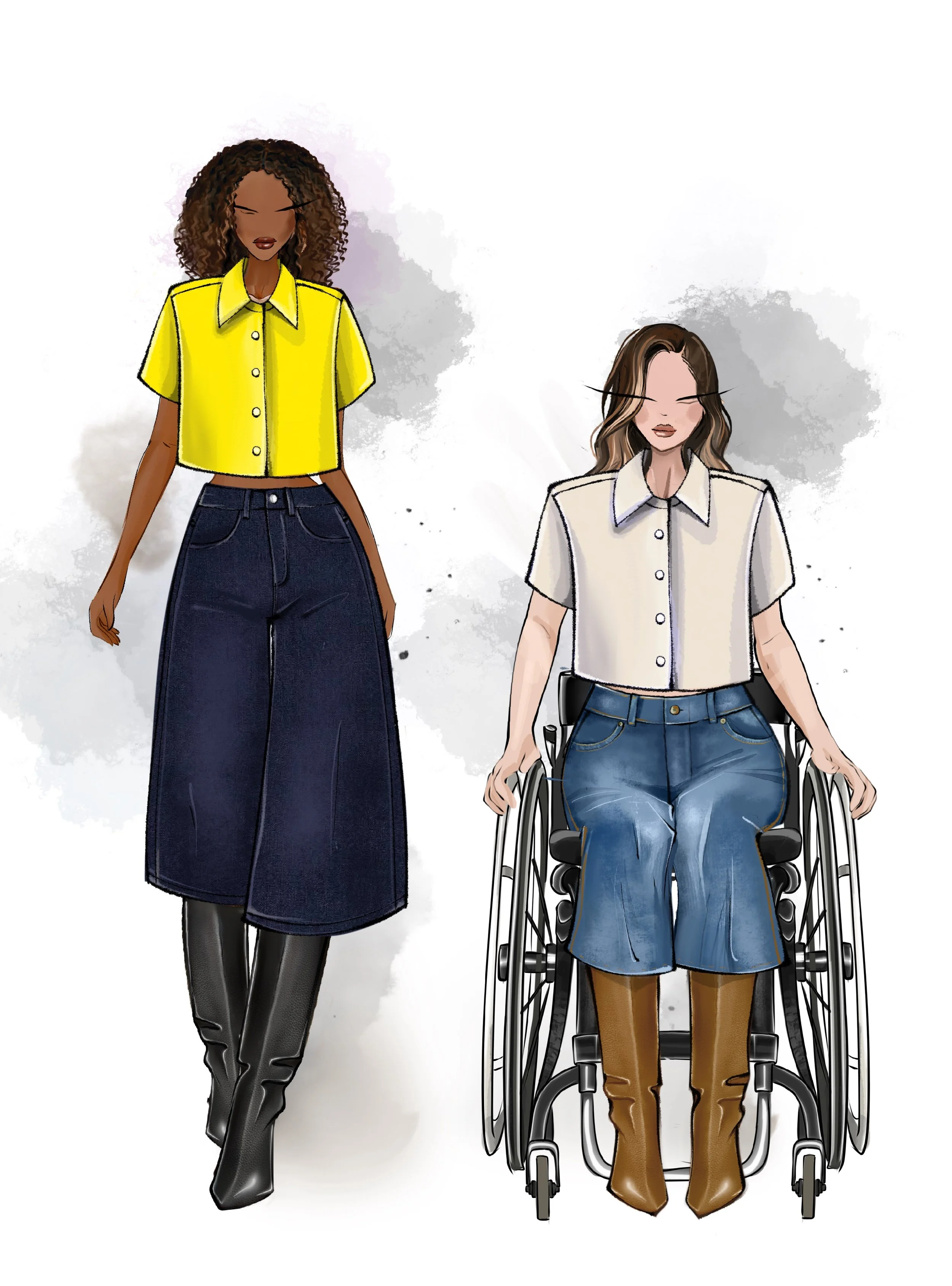 PRE-SALE | Cropped Camp Shirt Sewing Pattern | XS–5XL | PDF Download